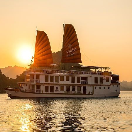 Heritage Line Violet Cruise - Halong Bay & Lan Ha Bay Ha Long Exteriör bild
