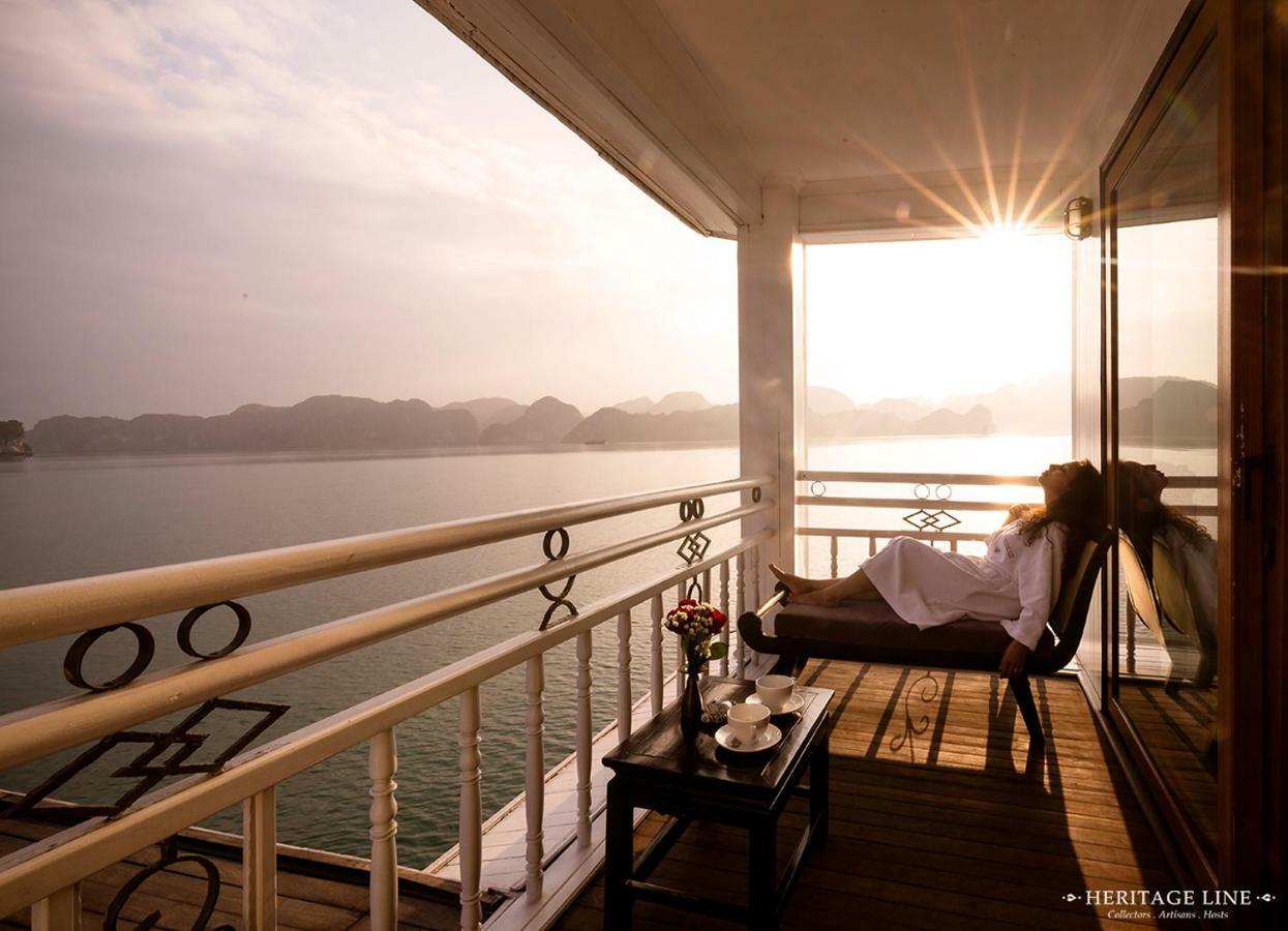 Heritage Line Violet Cruise - Halong Bay & Lan Ha Bay Ha Long Exteriör bild