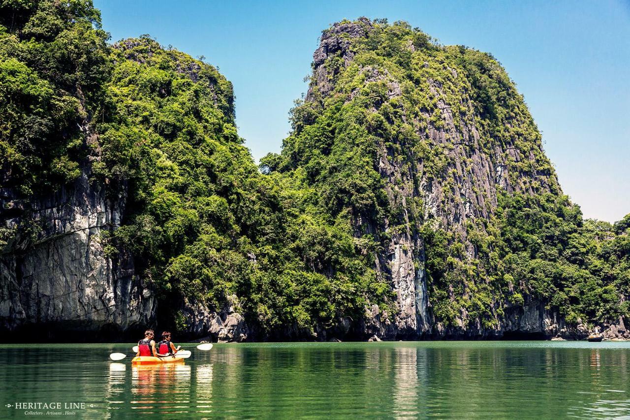 Heritage Line Violet Cruise - Halong Bay & Lan Ha Bay Ha Long Exteriör bild